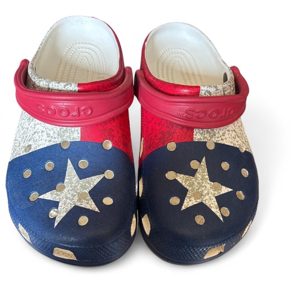 CROCS Texas flag, unisex